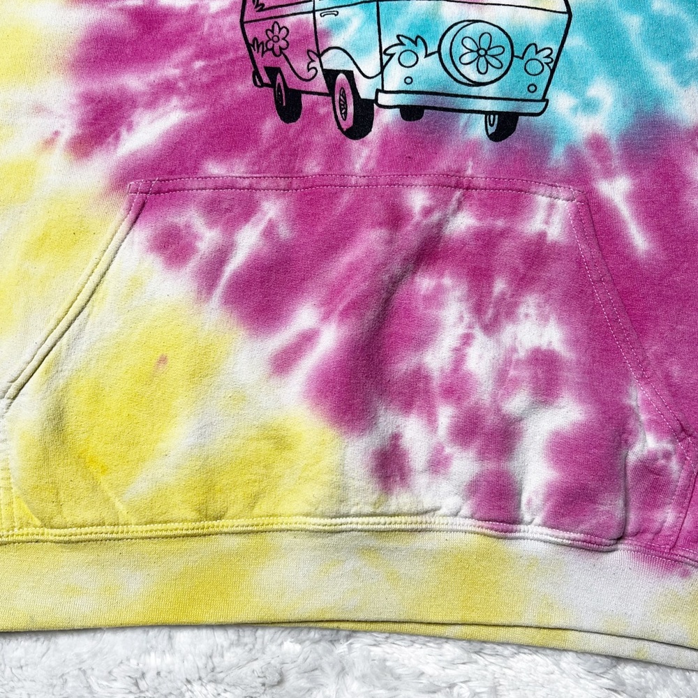 ScoobyDoo! The Mystery Machine Tie Dye Pullover Hood… Gem